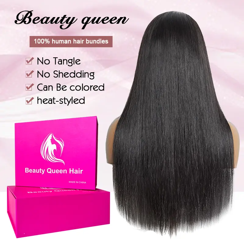 Beauty Queen Brazilian Virgin Bundles Human Hair 14 - 30  display picture 1