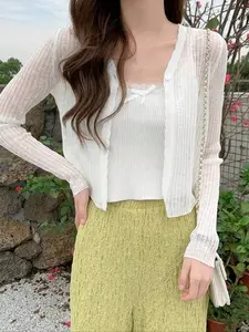 Women's Casual Thick Knit Cardigan in, Perfect for Spring and Fall, Comfortable and Stylish Everyday Wear