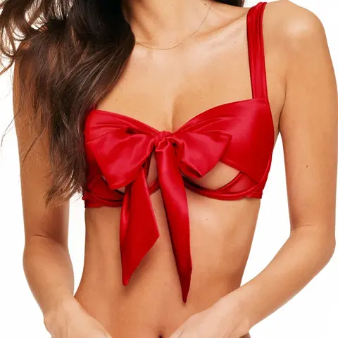 Gynger Dark Red 2 Bra