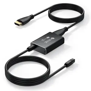 eSynic Professional eARC Audio Extractor-192KHZ ARC to Optical Audio Adapter – for HDTV ARC/eARC Ports to Optical Soundbar/Home Theater-Supports Dolby 5.1/DTS- Plug & Play-Aluminum Shell