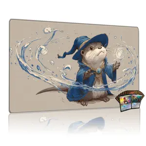 Mtg Playmat Tcg Game Mat 24x14 Inches, Fantasy Themed Design, Durable & Portable, Gaming Mousepad, Perfect Gift for Mtg & Tcg Players