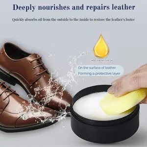 Multifunctional Leather Cleaning and Care Cream - Repair, Clean, and Protect Car Seats, Sofas, Furniture, Leather Shoes, and Bags |   Leather Repair and Care Ointment