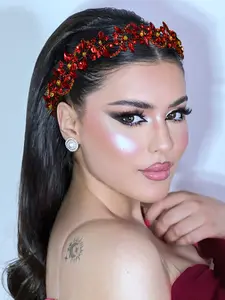 Elegant Rhinestone Hairband Fashion Wedding Bride Bridal Accessory, Women Birthday Festival Gift, Party Holiday Headwear Headbands, All Seasons