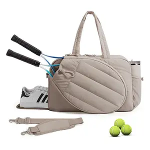 New Unisex Tennis Tote Fashion Handbag Set, 2-Piece Sports Bag for Men & Women, Stylish Tennis Racket Carryall for Tennis & Badminton