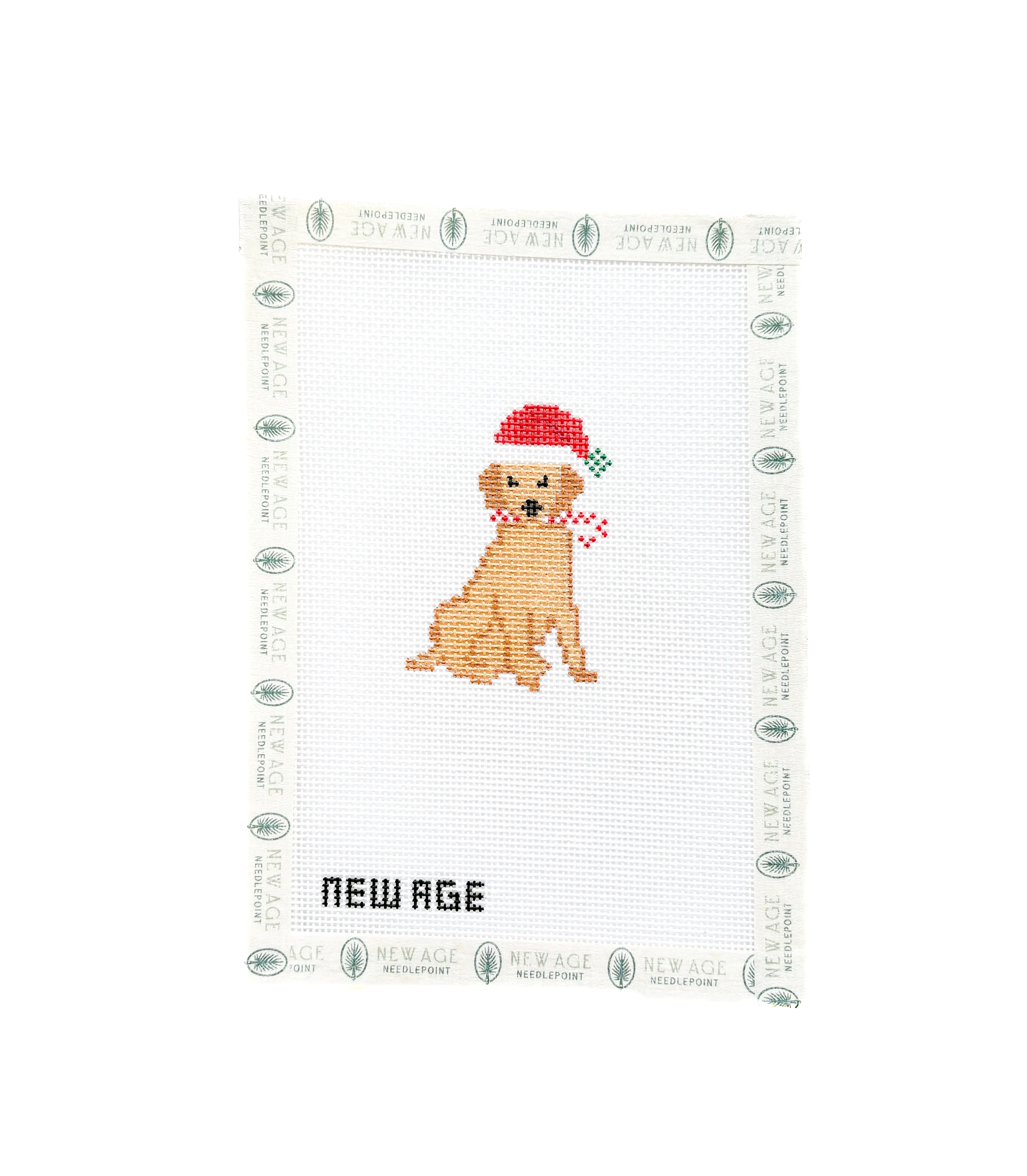Christmas Golden Retriever Canvas