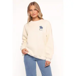 Flower Market Sweatshirt - Cream