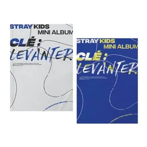 STRAY KIDS – Clé : LEVANTER [Mini Album] (Clé / Levanter Ver.) K-Pop CD + Photobook + 3 QR Photocards