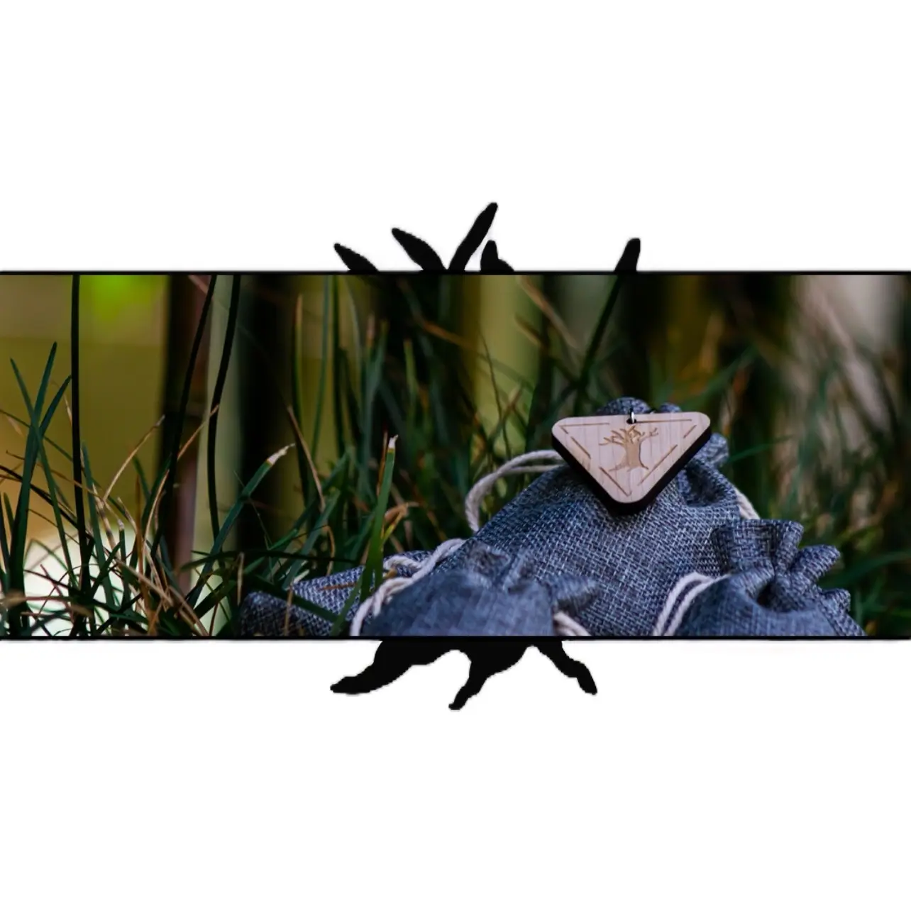 Support Growth - Wooden Keychain