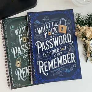 What The Is My Password Shit I Can’t Remember – A Simple Password & Address Book Minimalist Organizer for Usernames Website Logins Perfect for Home Office or Computer Logins
