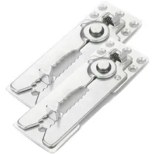 HOWDIA 2 Pack Sectional Couch Connector Screws, Heavy Duty Sofa Connectors for Sectionals, Couch Clamps to Make Sectional Stay, Multi-Card Design Furniture Connectors, Suitable for Indoors