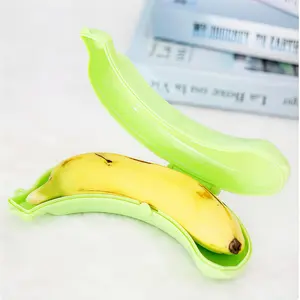 Banana Protector Container, Plastic Box Stand, Food Lunch Fruit Storage Box, Fruit Storage Containers, Food Storage Boxes, Outdoor Travel Cute Banana Box, School Picnic Camping Gift