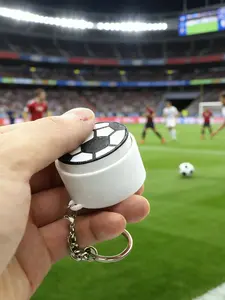 3D Printed Stress Relief Keychain Ball Toy, Creative Clicker Hanging Decoration, Club Memorial Gift, Cross-Border Bestseller, Creative Design, Club Memorabilia