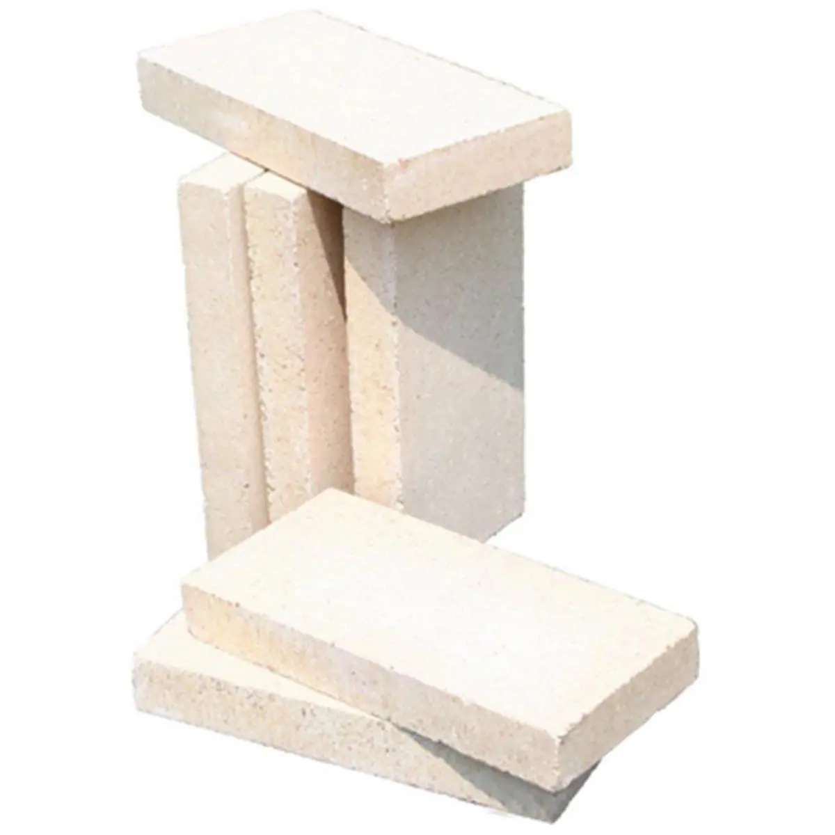 212 MAIN Rectangular High Heat Resistant Replacement Fire Brick for US Stove FBP6 - 6-Pack, 6.5 l x 8.5 w x 12 h in, 25 lbs, Home Stove Accessory, Rectangle