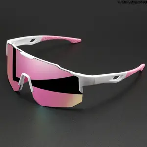 Oversized Wrap Sports Sunglasses for Women, UV400 Anti-Glare Goggles, Women's Fashion Accessories for Cycling & Hiking, Accessories For Women