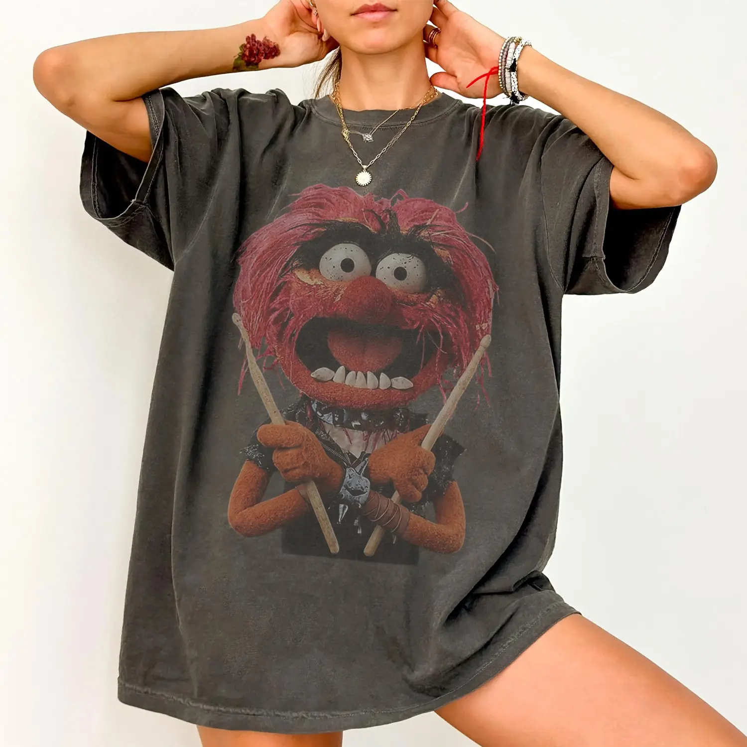 The Muppets Dr. Teeth & The Electric Mayhem 1976 Tour Shirt, The Muppets Show Matching Tee, Family Trip Shirt