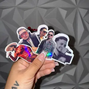 Sticker Pack Featuring Iconic Performers and Stylish Looks for Fans