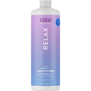 MineTan Aromatherapy Spray Tan Solution | Relax - World's First Mood Enhancing Sunless Tanning Solution For a Cool, Dark Brown Skin Finish, Enriched with Skin Calming Ashwagandha, Lavender, and Green Tea, 33.8 Fl Oz