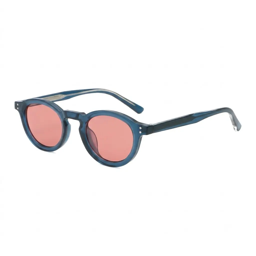 Black Frame Vintage Round Sunglasses For Unisex, Built-In UV380 Anti-Protection Clear PC Lenses, Lightweight Street Fashion Eyewear Perfect For Daily Driving, Outdoor Walking, Street Photo Shooting And Designing Personalized Outfit Styles