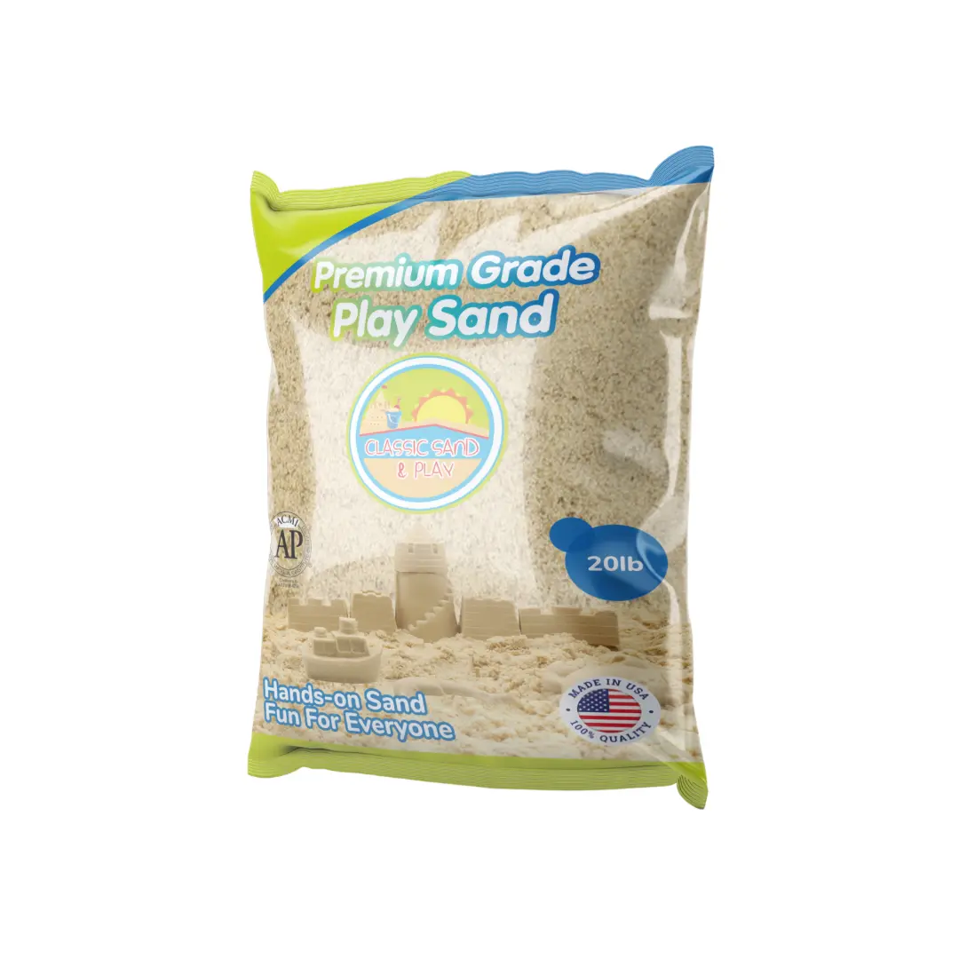 Classic Sand & Play Premium Play Sand – Non-Toxic & Kid Safe – 20 lb Bag Classic Sand & Play Premium Play Sand – Non-Toxic & Kid Safe – 20 lb Bag