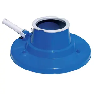 Deluxe Swimming Pool Leaf Vacuum Head with Suction Jets and Leaf Bag