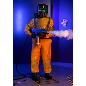 6.25FT Alien Clean Up Animatronic Decoration - Tekky