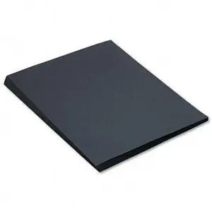 212 MAIN Heavyweight Construction Paper, 18x24 in Black, 50 Sheets, All Purpose, Long Strong Fibers, Smooth Texture, High Bulk Office Stationery for Computers & Office Equipment