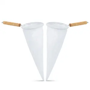 2-pack Viral Traditional Thai Coffee Filter Sock ️ Reusable Drip Coffee Strainer