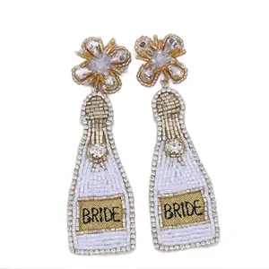 Bride Beaded Earrings