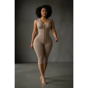 FB719 FULL BODY FAJA BRA/ NO SLEEVES  3 HOOKS LEVELS