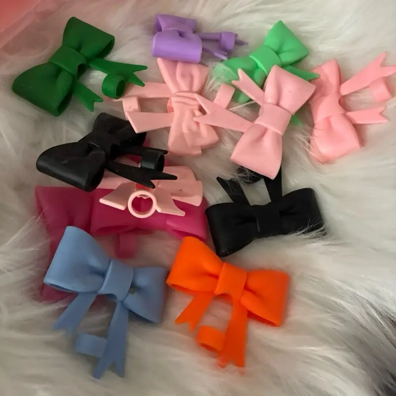 Bow straw toppers Bow straw toppers
