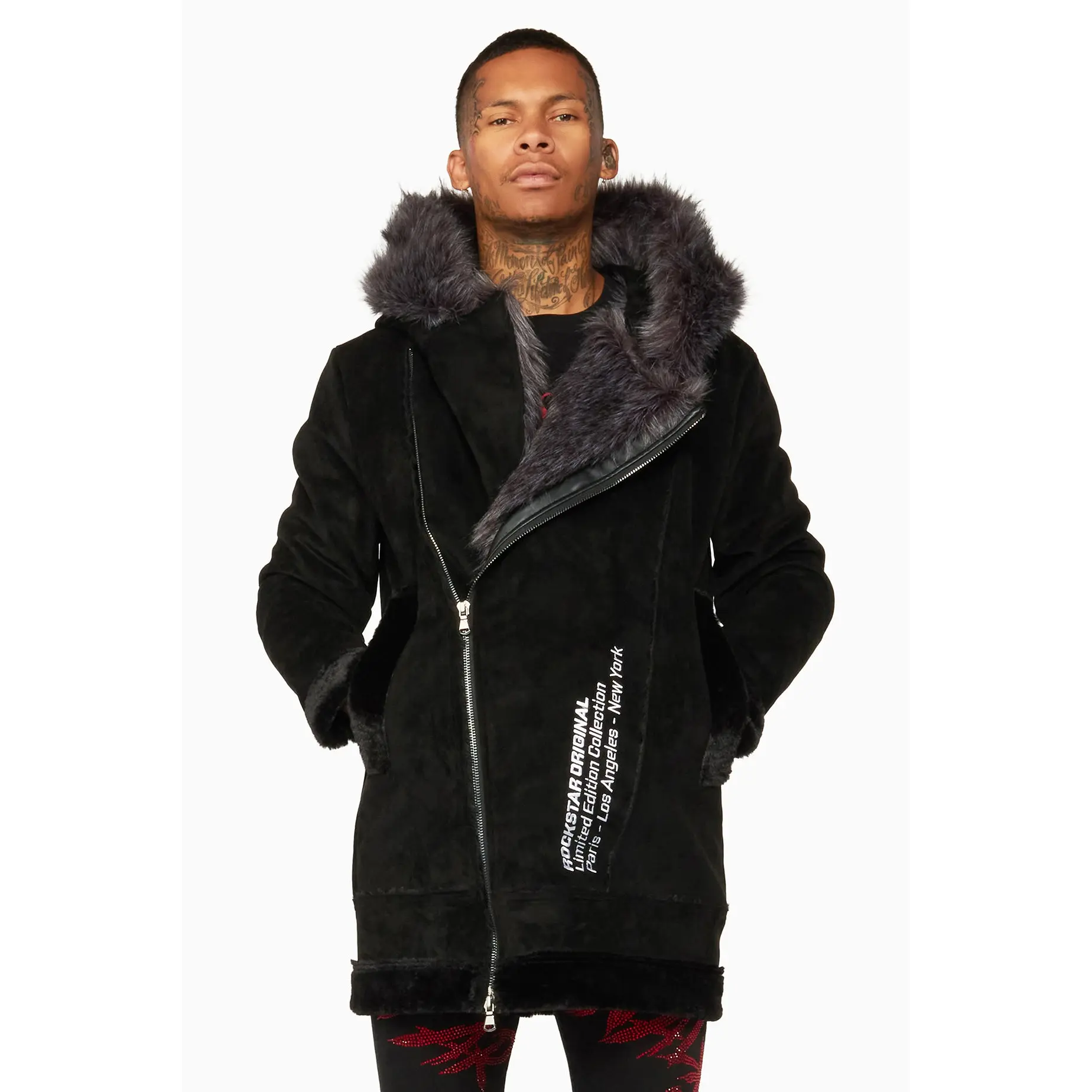 Keegan 3.0 Black Faux Fur Jacket Keegan 3.0 Black Faux Fur Jacket