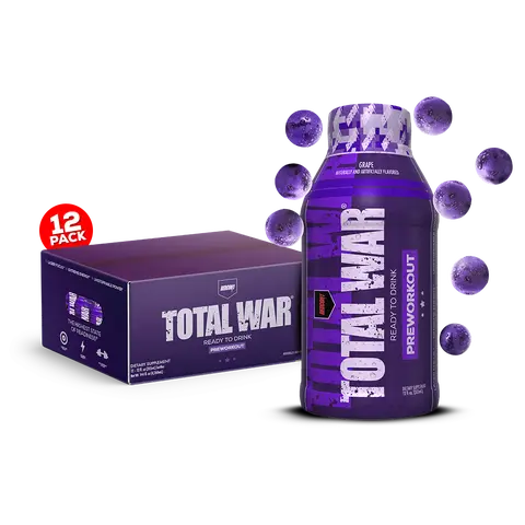 TOTAL WAR Ready To Drink Preworkout [12 Pack]