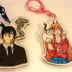 Chainsaw Man Acrylic Keychains - Power Keychain Aki Keychain