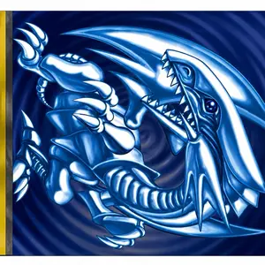 Blue eyes dragon Themed Stickers. The Ultimate Rectangle Sticker for Anywhere & Anything | Waterproof Vinyl | Clean Minimal Tech Aesthetic | Perfect for Laptops, Phones & Everyday Use