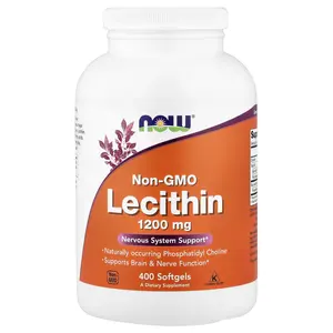 NOW Foods Non-GMO Lecithin, 400 Softgels NOW Foods Non-GMO Lecithin, 400 Softgels