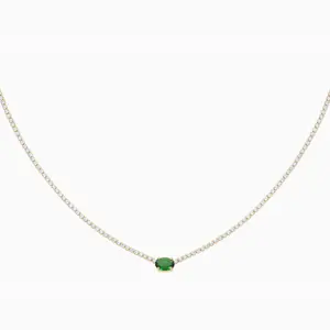 Priscilla Emerald Necklace