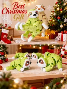 3D-Printed Sloth Models 12cm Brown & Green Ideal Gifts & Decor for Nature Lovers and Animal Enthusiasts