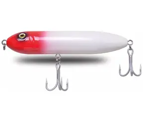 PBFish Topwater Spook Fishing Lure for Big Striped Bass Loud Rattle Walk The Dog Action Cast Far Floating Saltwater and Freshwater Strong Hooks and Split Rings