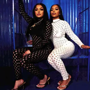 Bodycon Babes Bodysuit Womenswear Long Sleeve Jaidyn Alexis