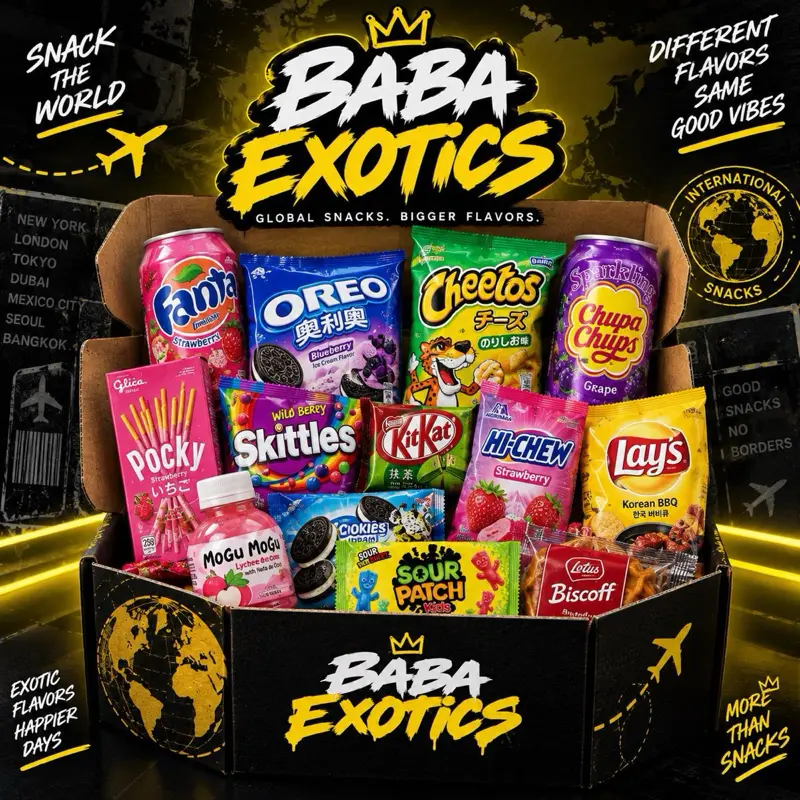 Number 1 exotic snack box