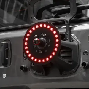 For Jeep Wrangler TJ JK JL Spare Tire Brake Light Rear Tail Light Third Brake Light Car Exterior Accessories
