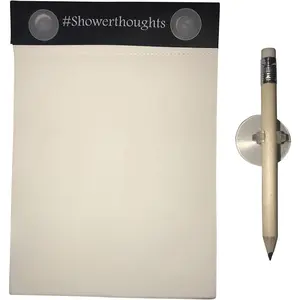 Shower Notepad with Pencil - Shower Notebook with  Paper