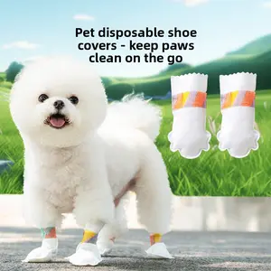 Pet Shoe Foot Wraps/ Pet Bandage/ Dog Cat Foot Cover/ Dog Paws Protector/ Self adhesive Elastic Bandage for Pets