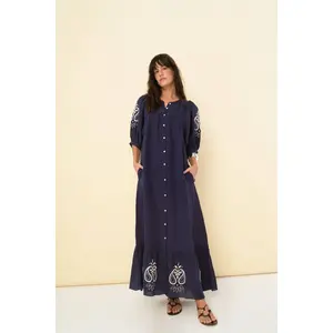 Sofia dress navy