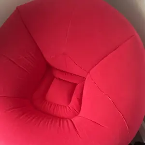 Portable Inflatable Boneless Comfy Sofa with Pillow, Hammock-Style Folding Camping Bean Bag for Outdoor Lounging & Sleeping Camouflage Gear
