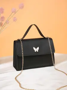 Stylish Butterfly Decorated Small Square Bag, Versatile Chain Shoulder Crossbody Bag, Chic Women's Handbag for Any Occasion