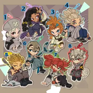 GACHIAKUTA KEYCHAINS- Wave 1+2