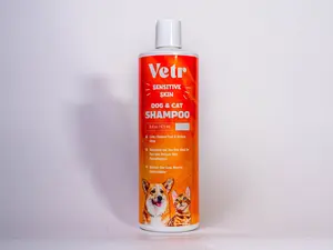 Vetr Sensitive Skin Dog & Cat Shampoo – 16 fl oz (473 mL) – Gentle Tear-Free Formula