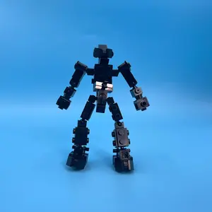 Robot Skeleton Model Accessories, 81pcs/set DIY Mech Joint Skeleton Small Particle Children's Building Blocks, Creative Birthday and Holiday Gift Options, Building Kit