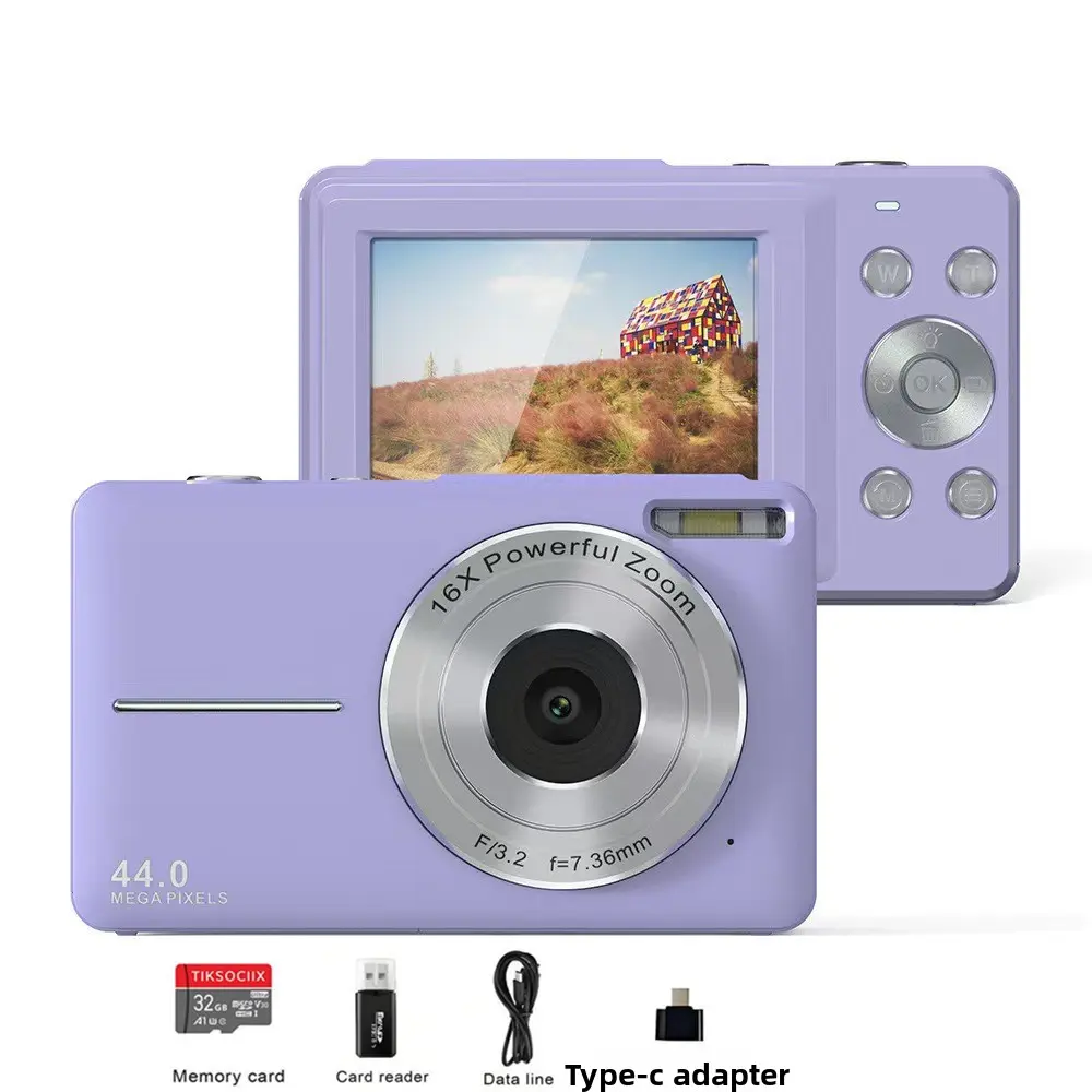 Purple AF focus + 32GB memory card